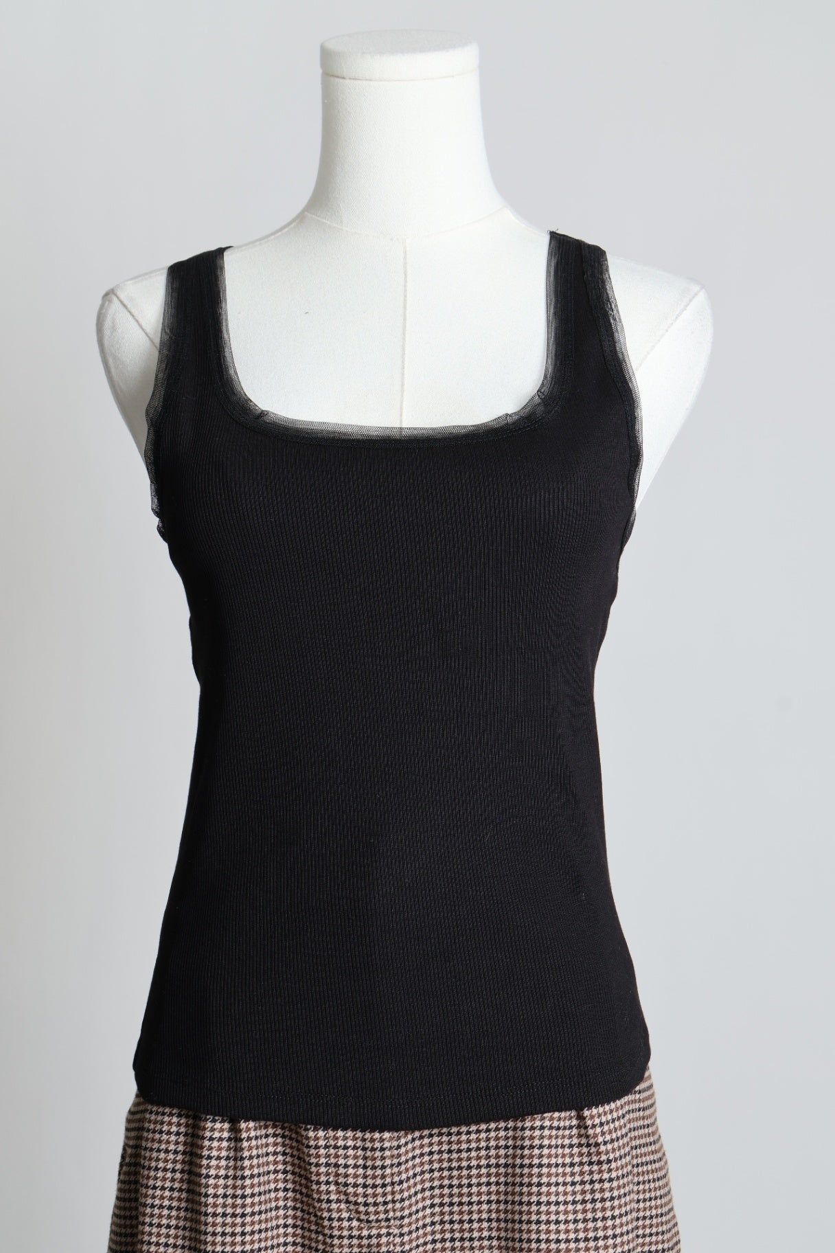 Camisole avec détail en tulle