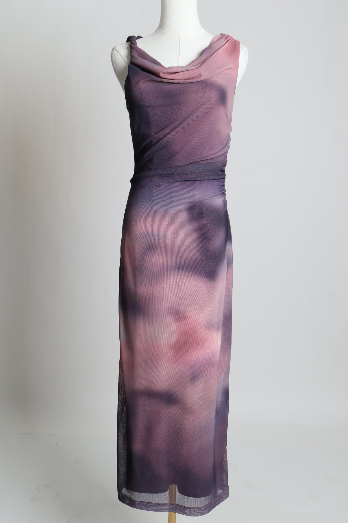 Robe longue en maille Jayde