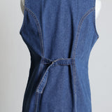 Veste sans manches en denim