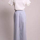 Pantalon ligné style pyjama